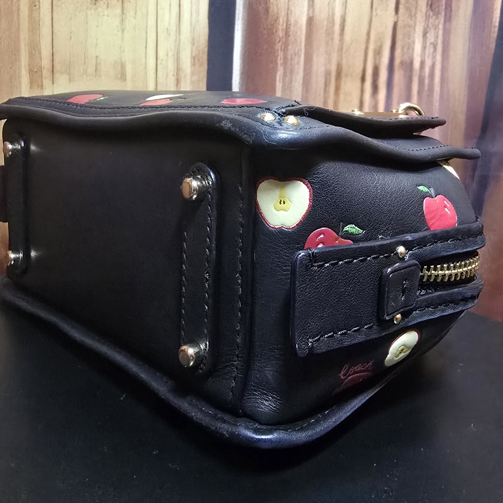 Coach Dreamer 21 Scattered Apple Crossbody Bag -RARE - EUC - Picture 9 of 16